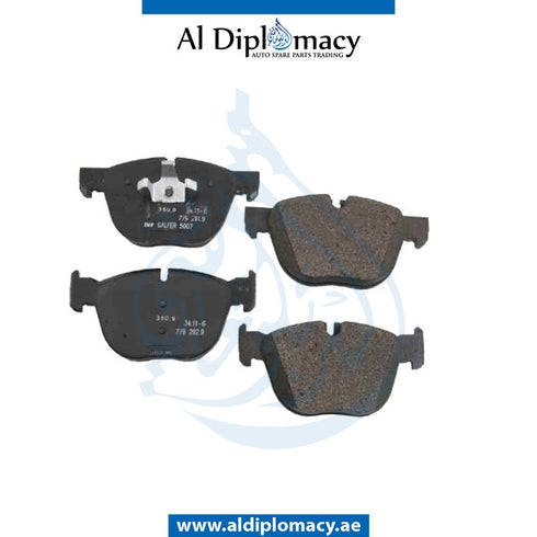 Front BRAKE Pad, GDB1726 for BMW X5 Series E70 (2010-2013) models, Part Number TRW-34116779293