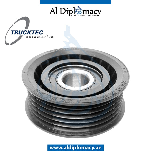 IDLER PULLEY 02.19.167 for Mercedes-Benz C Class C209 (2002-2010) models, Part Number TT-0002020019