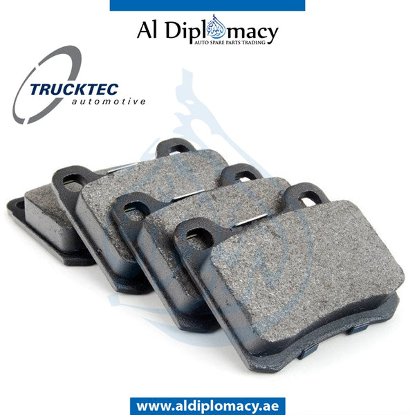 Rear BRAKE Pad, 02.35.100 for Mercedes-Benz C Class W124 (1986-1995) models, Part Number TT-0004209820