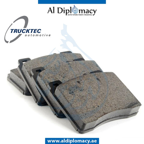 Front BRAKE Pad, 02.35.129 for Mercedes-Benz S Class W140 (1992-1999) models, Part Number TT-0024202620