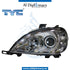 Left Headlight, NORMAL for Mercedes-Benz M Class W163 (1998-2005) models, Part Number TYC-1638204561