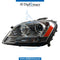 Left Headlight, NORMAL for Mercedes-Benz M Class W164 (2006-2011) models, Part Number TYC-1648202359