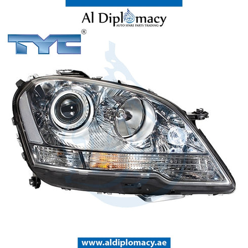 Right Headlight, Normal, 20-12161-05-2 for Mercedes-Benz M Class W164 (2006-2011) models