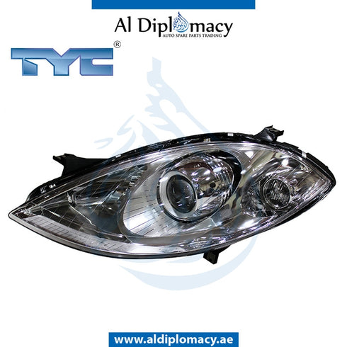 Left Headlight, NORMAL for Mercedes-Benz A Class W169 (2004-2012) models, Part Number TYC-1698200561