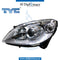 Left Headlight, NORMAL for Mercedes-Benz B Class W245 (2005-2010) models, Part Number TYC-1698201761