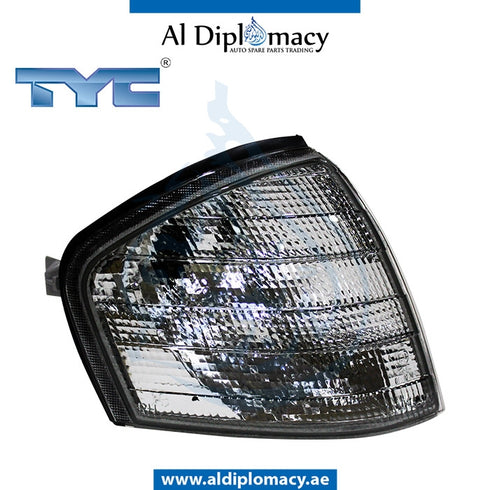 Right TURN SIGNAL Lamp, SMOKE for Mercedes-Benz C Class W202 (1994-2000) models, Part Number TYC-2028260843-SMO