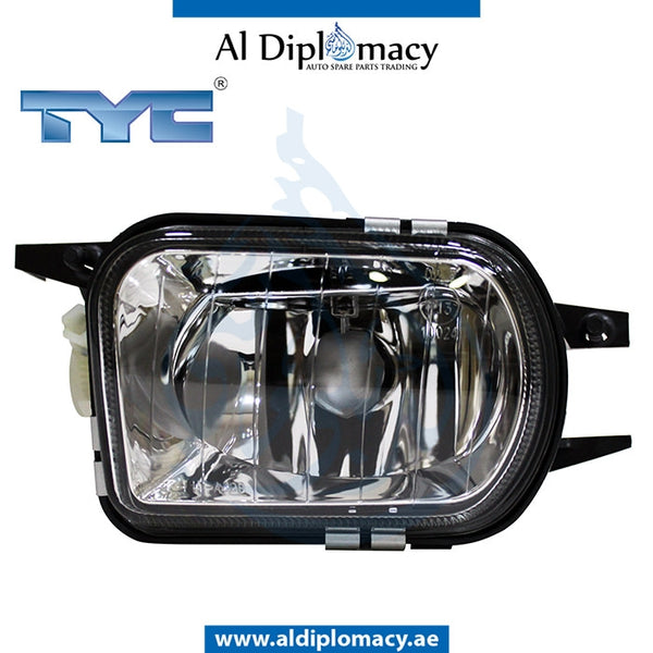 Left FOG Lamp, WITHTOUT BULB 19-0554-01-9 for Mercedes-Benz C Class C209 (2002-2010) models, Part Number TYC-2038201156