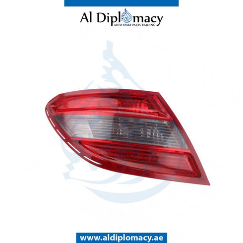 Left Stoplight, SMOKE TYPE for Mercedes-Benz C Class W204 (2007-2015) models, Part Number TYC-2048202964