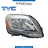 Right Headlight, NORMAL for Mercedes-Benz GLK Class X204 (2010-2015) models, Part Number TYC-2048204239