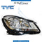 Right Headlight, Normal, SILVER for Mercedes-Benz C Class W204 (2007-2015) models, Part Number TYC-2048205059