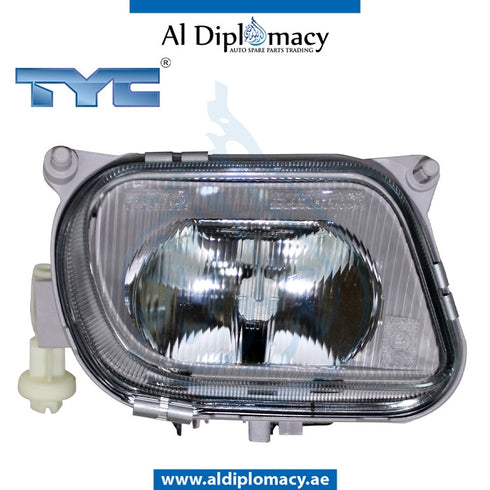 Right FOG Lamp, WITH SOCKET 19-0181-05-9 for Mercedes-Benz E Class W210 (1996-2002) models, Part Number TYC-2108200256