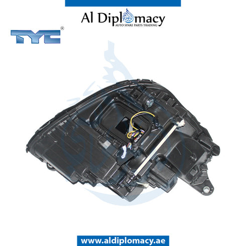 Left Headlight, STATIC Led, 20-g136-06-9b for Mercedes-Benz E Class W213 (2017-2023) models