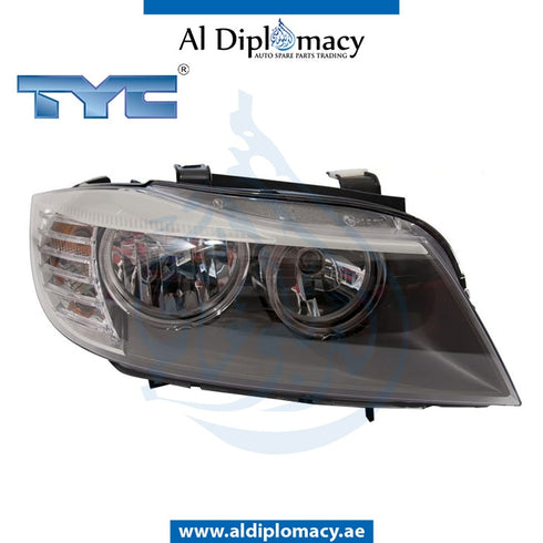 Right Headlight, NORMAL for BMW 3 Series E90 (2009-2013) models
