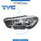 Left Headlight, Halogen, 20-g582-06-9b for BMW X1 Series F48 (2016-2019) models, Part Number TYC-63117346533