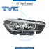 Right Headlight, Halogen, 20-g581-06-b for BMW X1 Series F48 (2016-2019) models, Part Number TYC-63117346534