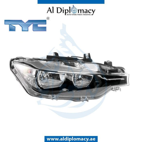 Left Headlight, NORMAL for BMW 3 Series F30 (2015-2019) models