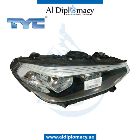 Right Headlight, Led, 20-g555-06-9b for BMW X3 Series G01 (2017-2021) models, Part Number TYC-63117466132