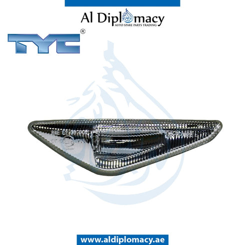 Left FENDER TURN SIGNAL Lamp, LED Type, 18-0458-00-9 07-10 for BMW X3 Series E70 (2010-2013) models, Part Number TYC-63137171007