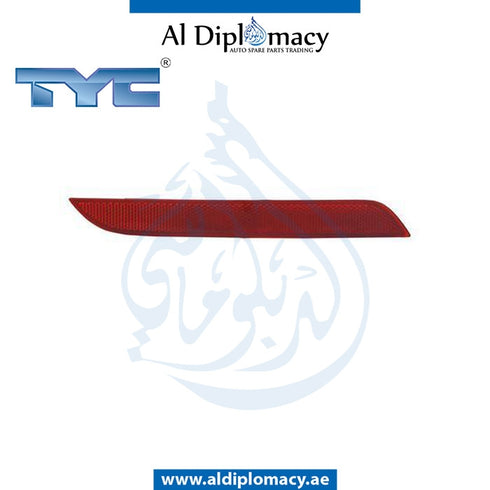 Rear Left REFLECTOR for BMW 3 Series F30 (2011-2015) models, Part Number TYC-63147301187