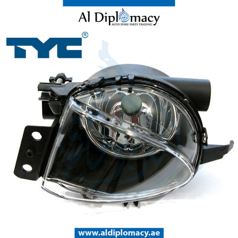 Left FOG Lamp, 19-0470001 for BMW 3 Series E90 (2005-2011) models, Part Number TYC-63176948373