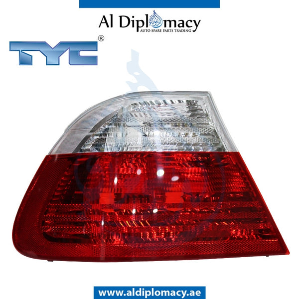 Left Stoplight, Clear, AND RED 11-5996-11-2 for BMW 2 Series E46 (1998-2005) models, Part Number TYC-63218383825