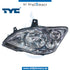 Left Headlight, Normal, WITH COVER AND MOTOR for Mercedes-Benz VITO W639 (2003-2015) models, Part Number TYC-6398201861
