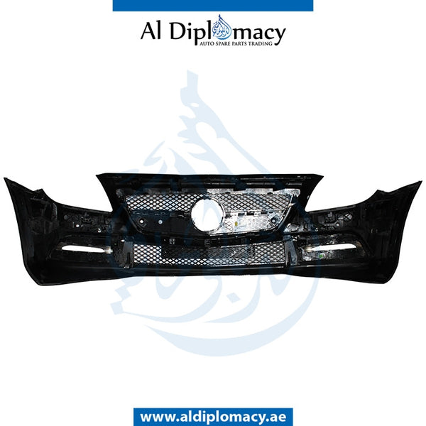 Front Bumper, WITH SENSOR AND WIPER HOLE for Mercedes-Benz SLK Class W172 (2011-2020) models, Part Number U-1728850425