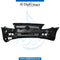 Front Bumper, WITH WIPER Hole, Black, Normal, COMPLETE for Mercedes-Benz SLK Class W172 (2011-2020) models, Part Number U-172FB-S+W-CO-NOR-BK