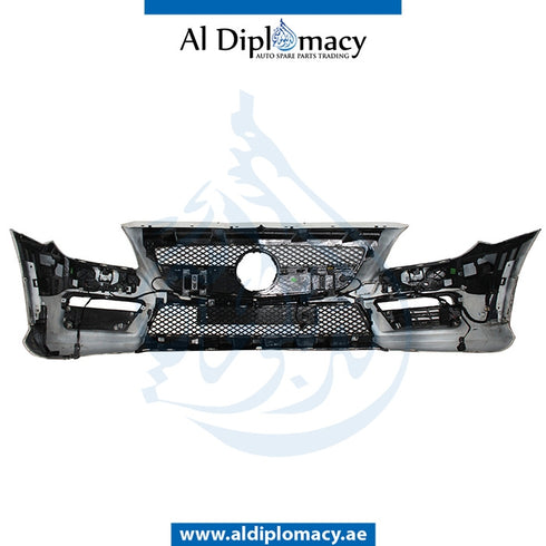 Front Bumper, WITH SENSOR AND WIPER Hole, AMG 63, COMPLETE for Mercedes-Benz SLK Class W172 (2011-2020) models, Part Number U-172FB+S+W-CO-AMG63-WH