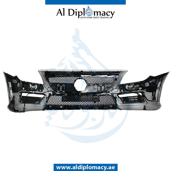 Front Bumper, WITH SENSOR AND WIPER Hole, AMG 63, COMPLETE for Mercedes-Benz SLK Class W172 (2011-2020) models, Part Number U-172FB+S+W-CO-AMG63-WH