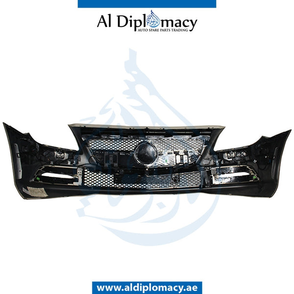 Front Bumper, WITH Senor, AND WIPER Hole, COMPLETE for Mercedes-Benz SLK Class W172 (2011-2020) models, Part Number U-172FB+S+W-CO-GO