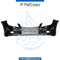 Front Bumper, WITH WIPER Hole, Black, COMPLETE for Mercedes-Benz C Class W203 (2001-2007) models, Part Number U-203FB+W-CO-CP-CLC-BK