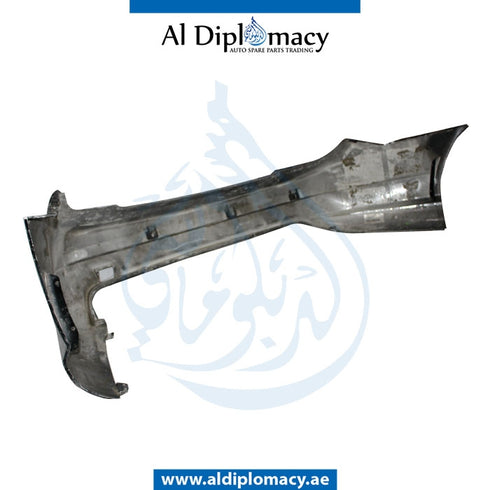 Rear Bumper, WITH SENSOR Hole, Amg, EMPTY for Mercedes-Benz C Class W204 (2007-2015) models, Part Number U-204RB+S-AMG-EM