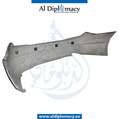 Rear Bumper, WITH SENSOR Hole, Normal, EMPTY for Mercedes-Benz C Class W204 (2007-2015) models