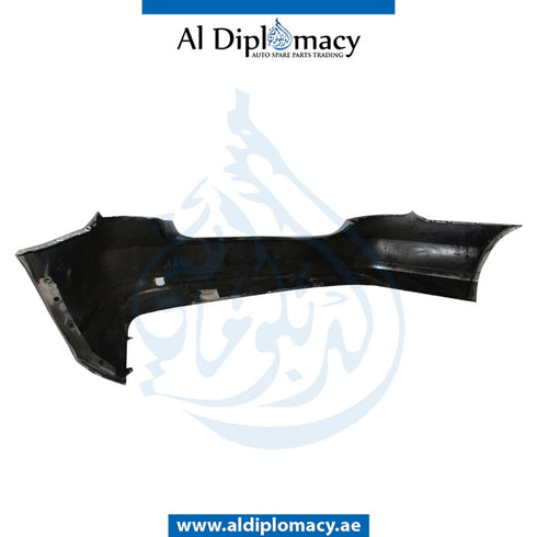 Rear Bumper, WITHOUT SENSOR Hole, Silver, Normal, EMPTY for Mercedes-Benz E Class W212 (2009-2016) models