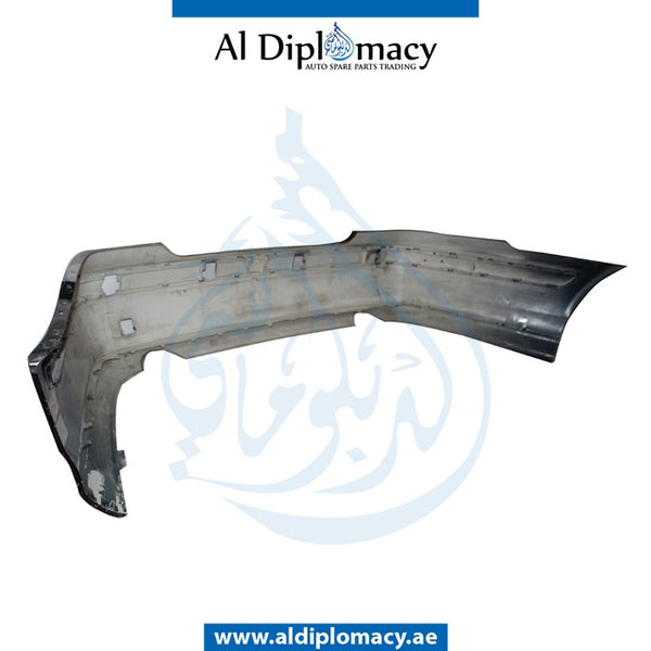 Rear Bumper, WITH SENSOR Hole, Blue, EMPTY for Mercedes-Benz CL Class W215 (1999-2005) models, Part Number U-215RB04+S-EM-BL