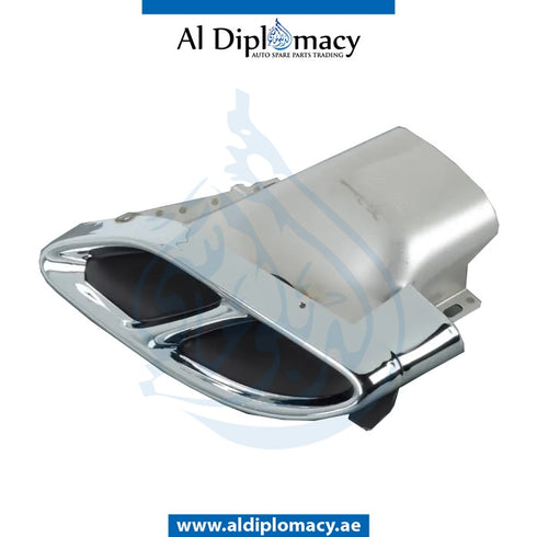 Left EXHAUST TAILPIPE TIP for Mercedes-Benz C Class W205 (2015-2021) models, Part Number UN-0004900527