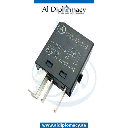 RELAY for Mercedes-Benz A Class C209 (2002-2010) models, Part Number UN-0025421119
