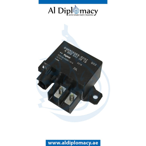 Right HIGH CURRENT Relay, IN ENGINE COMPARTMENT for Mercedes-Benz E Class W211 (2002-2009) models, Part Number UN-0025424719