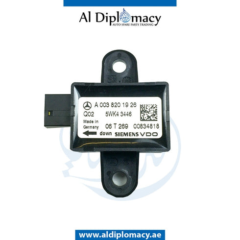 AIRBAG CRASH IMPACT SENSOR for Mercedes-Benz CL Class W216 (2006-2014) models, Part Number UN-0038201926