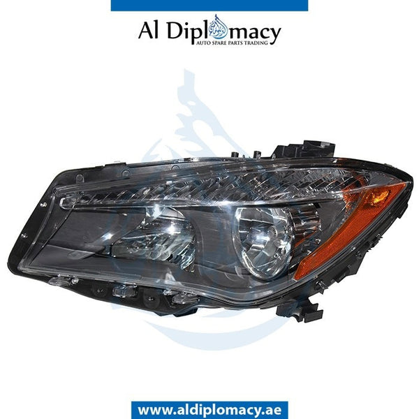 Left Headlight, NORMAL for Mercedes-Benz CLA Class W117 (2013-2022) models, Part Number UN-1178200261