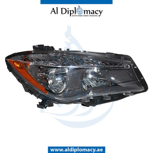 Right Headlight, Normal, EMPTY for Mercedes-Benz CLA Class W117 (2013-2022) models, Part Number UN-1178200461
