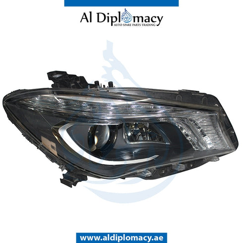 Right Headlight, Xenon, COMPLETE for Mercedes-Benz CLA Class W117 (2013-2022) models, Part Number UN-1178204761-CO