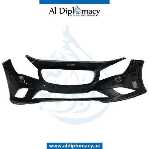Front Bumper, WITH SENSOR AND WIPER HOLE for Mercedes-Benz CLA Class W117 (2013-2022) models
