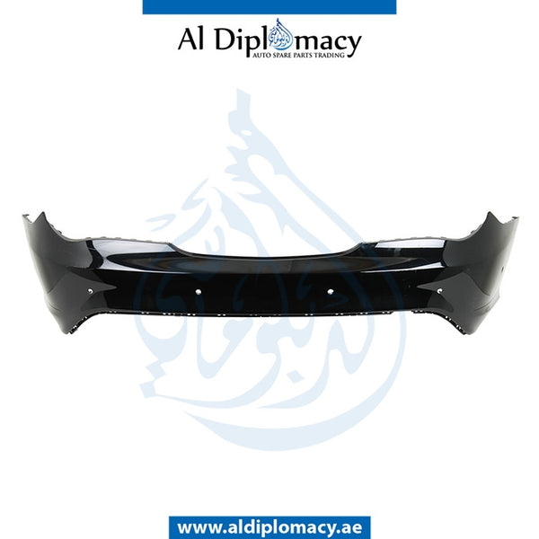Rear Bumper, WITH SENSOR HOLE for Mercedes-Benz CLA Class W117 (2013-2022) models, Part Number UN-1178800440