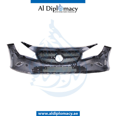 Front Bumper, WITH SENSOR Hole, COMPLETE for Mercedes-Benz CLA Class W117 (2013-2022) models