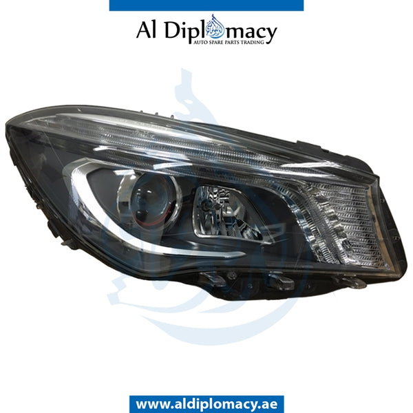 Right Headlight, Xenon, COMPLETE for Mercedes-Benz CLA Class W117 (2013-2022) models, Part Number UN-1179065800-CO