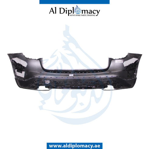 Rear Bumper, WITH SENSOR Hole, EMPTY for Mercedes-Benz GLA Class X156 (2014-2020) models