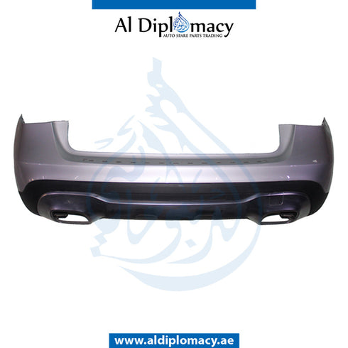 Rear Bumper, WITH SENSOR Hole, EMPTY for Mercedes-Benz GLA Class X156 (2014-2020) models, Part Number UN-1568802540