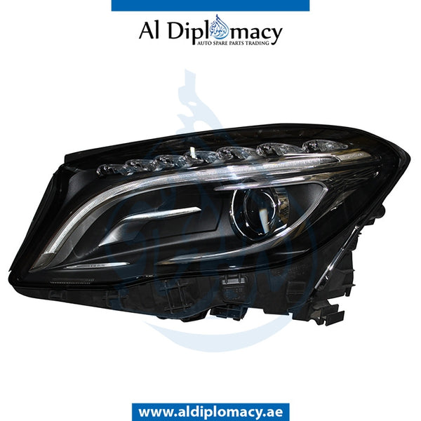 Left Headlight, BI Xenon, EMPTY for Mercedes-Benz GLA Class X156 (2014-2020) models, Part Number UN-1569063100